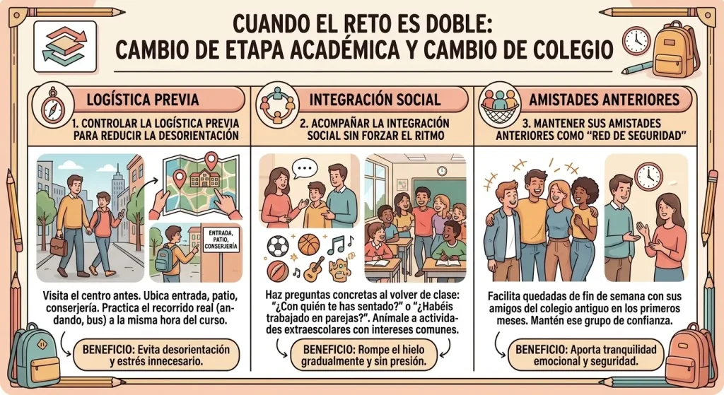cambio de primaria a secundaria
